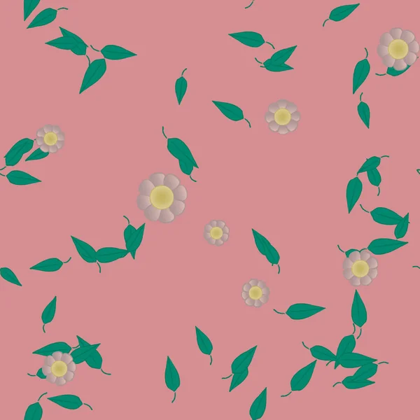 Modèle Vectoriel Ornemental Floral Texture Design Sans Couture — Image vectorielle