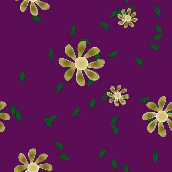 Padrão Vetorial Floral Design Textura — Vetor de Stock