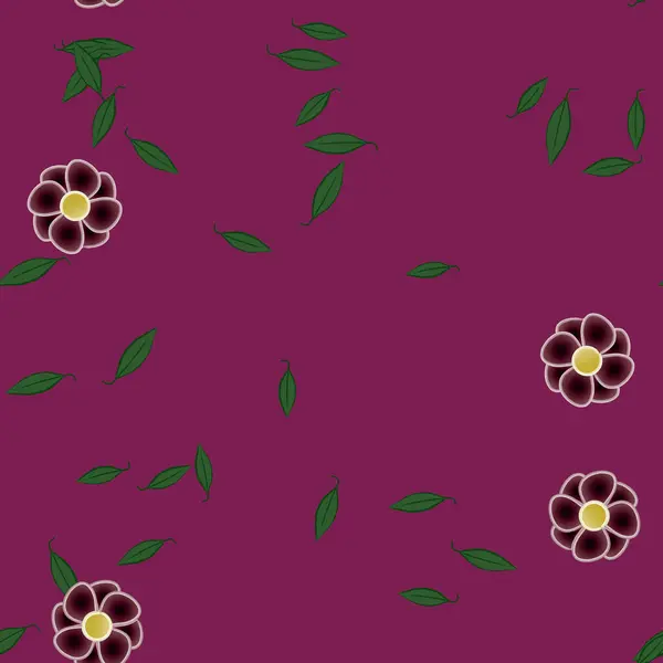 Modèle Vectoriel Ornemental Floral Texture Design Sans Couture — Image vectorielle