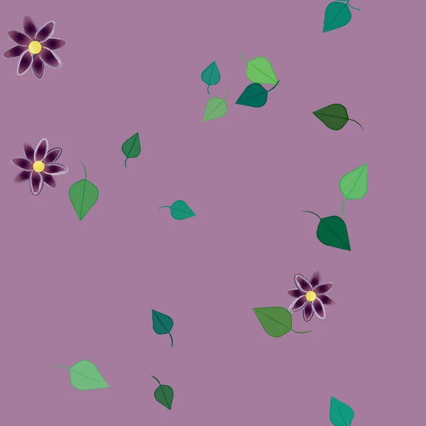 Patrón Vectorial Ornamental Floral Textura Diseño Sin Costuras — Archivo Imágenes Vectoriales