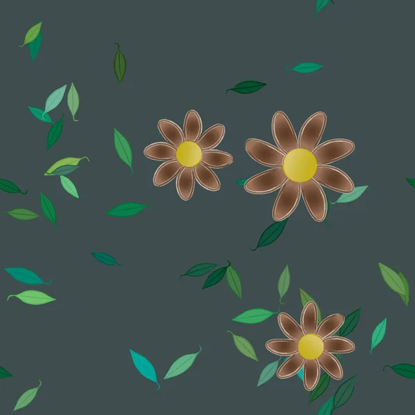 Motif Vectoriel Floral Design Texture — Image vectorielle
