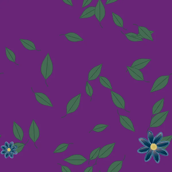 Patrón Vectorial Ornamental Floral Textura Diseño Sin Costuras — Vector de stock