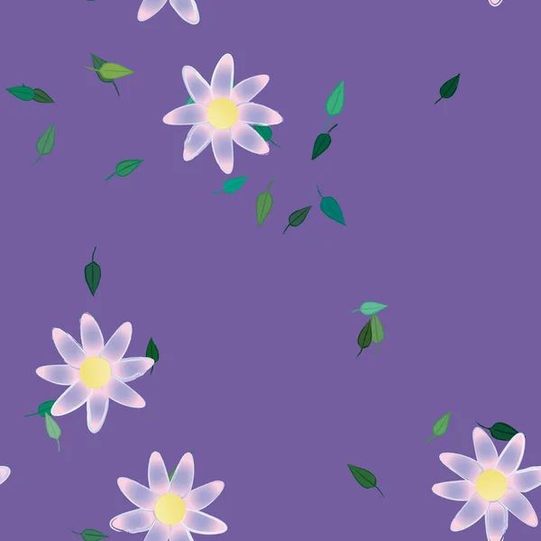 Motif Vectoriel Floral Design Texture — Image vectorielle