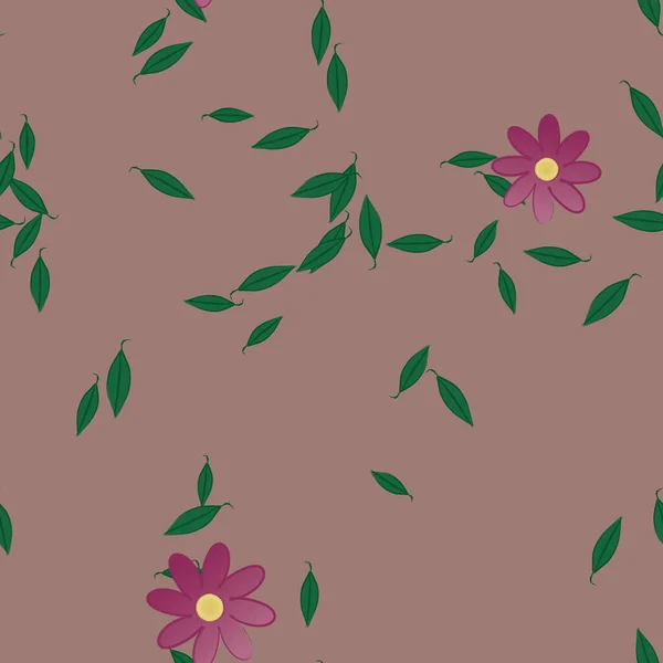 Modèle Vectoriel Ornemental Floral Texture Design Sans Couture — Image vectorielle