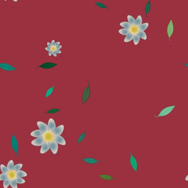 Modèle Vectoriel Ornemental Floral Texture Design Sans Couture — Image vectorielle