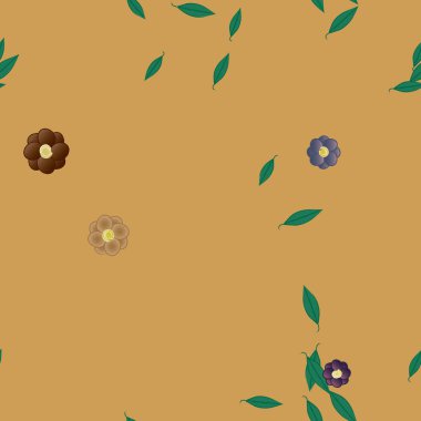 Çiçek vektör deseni. tasarım, doku. 