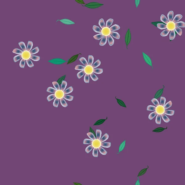 Patrón Vectorial Ornamental Floral Textura Diseño Sin Costuras — Archivo Imágenes Vectoriales