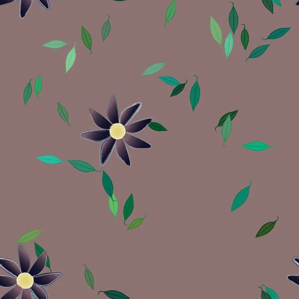 Modèle Vectoriel Ornemental Floral Texture Design Sans Couture — Image vectorielle