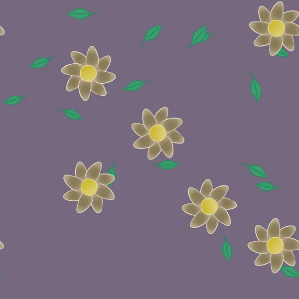 Modèle Vectoriel Ornemental Floral Texture Design Sans Couture — Image vectorielle