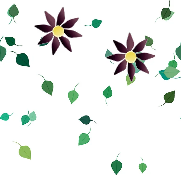 Floral Vector Pattern Design Texture — Stock Vector