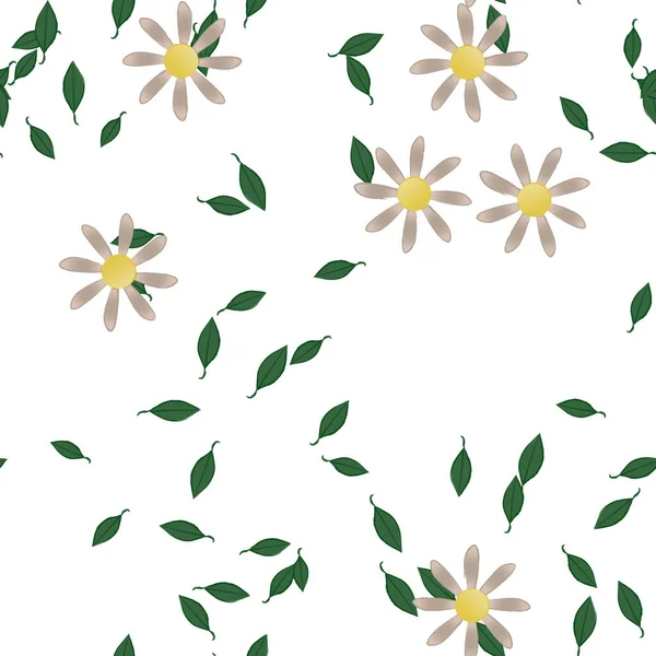 Motif Vectoriel Floral Design Texture — Image vectorielle