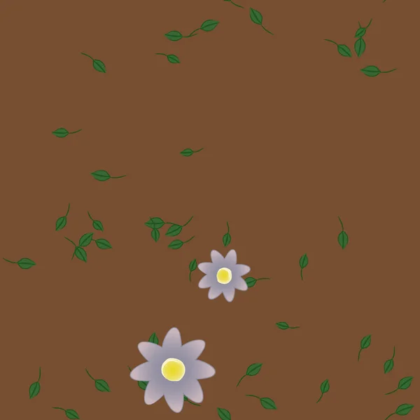 Patrón Vectorial Ornamental Floral Textura Diseño Sin Costuras — Archivo Imágenes Vectoriales