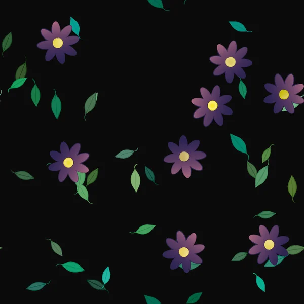 Modèle Vectoriel Ornemental Floral Texture Design Sans Couture — Image vectorielle