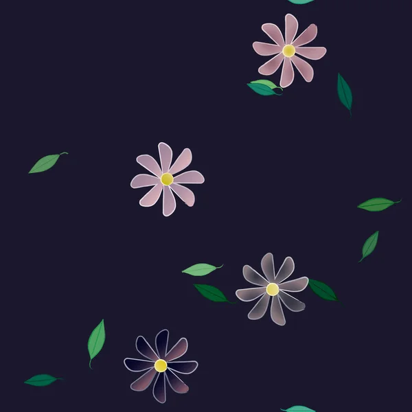 Modèle Vectoriel Ornemental Floral Texture Design Sans Couture — Image vectorielle