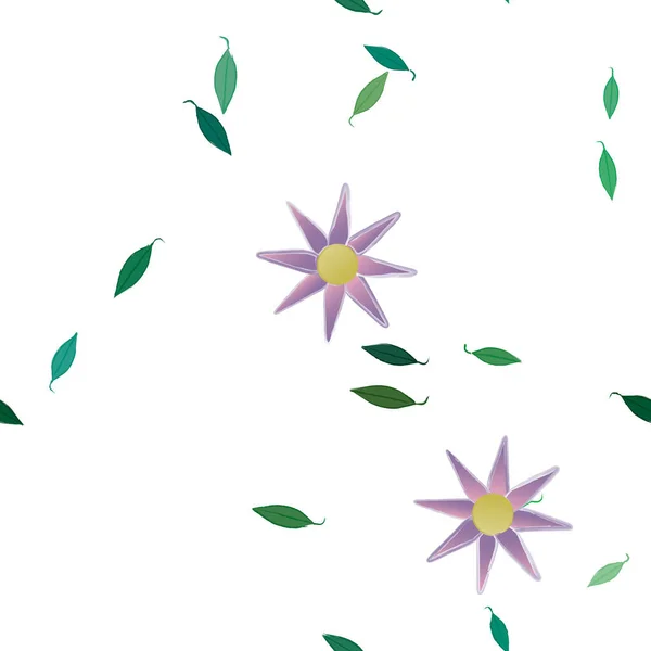 Patrón Vectorial Ornamental Floral Textura Diseño Sin Costuras — Vector de stock