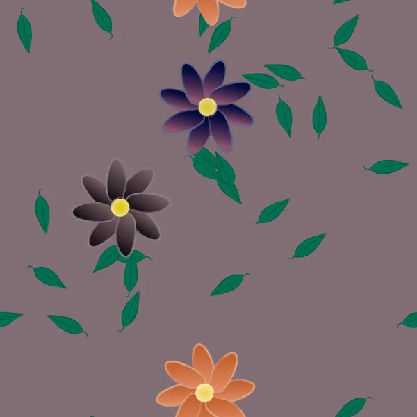 Modèle Vectoriel Ornemental Floral Texture Design Sans Couture — Image vectorielle