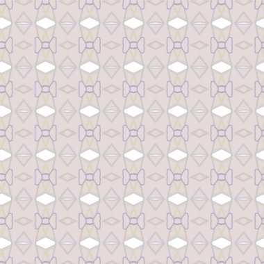 Geometrik süslemeli vektör deseni. Kusursuz tasarım dokusu 