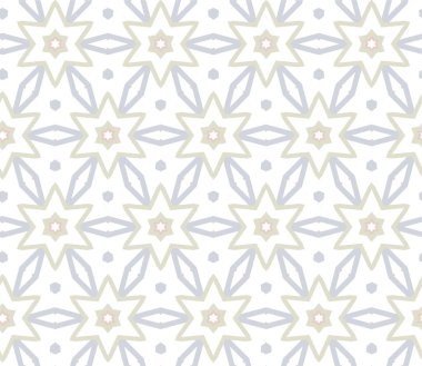 Geometrik süslemeli kusursuz desen. vektör illüstrasyonu