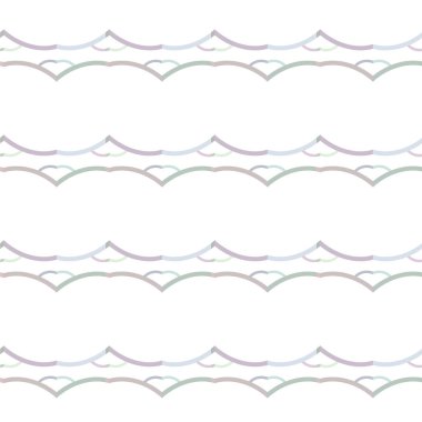 Geometrik süslemeli vektör deseni. Kusursuz tasarım dokusu.