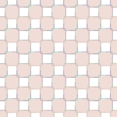 Geometrik süslemeli vektör deseni. Kusursuz tasarım dokusu