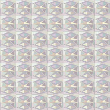 Geometrik süslemeli vektör deseni. Kusursuz tasarım dokusu 