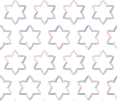 Geometrik süslemeli kusursuz desen. vektör illüstrasyonu