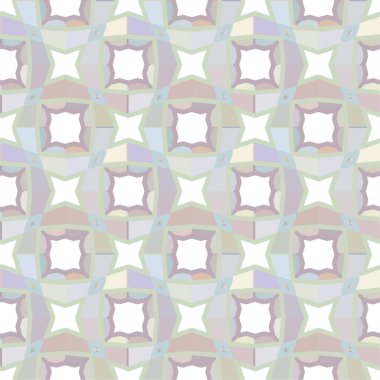 Soyut geometrik şekilli kusursuz desen