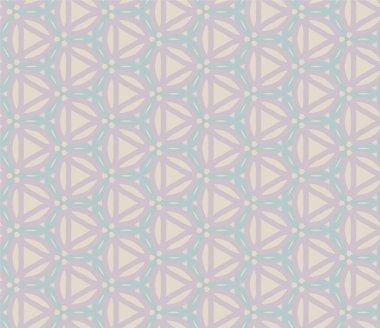 Geometrik süslemeli vektör deseni. Kusursuz tasarım dokusu 