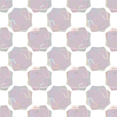 Soyut geometrik şekilli kusursuz desen