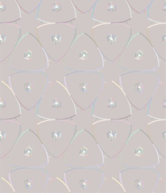 Geometrik süslemeli vektör deseni. Kusursuz tasarım dokusu 