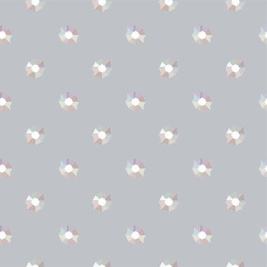 Geometrik süslemeli vektör deseni. Kusursuz tasarım dokusu 