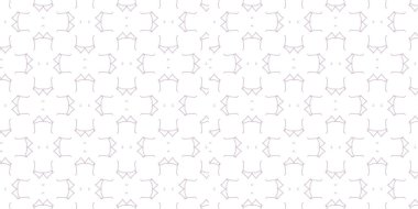 Geometrik yinelenen süs vektör deseni. Pastel tonları olan kusursuz tasarım dokusu