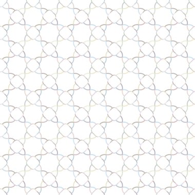 Geometrik yinelenen süs vektör deseni. Pastel tonları olan kusursuz tasarım dokusu