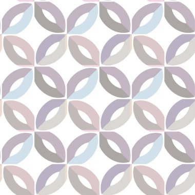 Geometrik süslemeli kusursuz desen. vektör illüstrasyonu