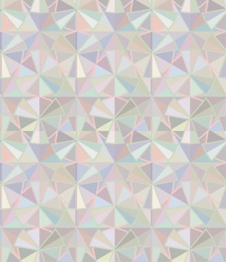 Geometrik süslemeli vektör deseni. Kusursuz tasarım dokusu