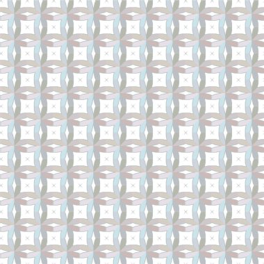 Geometrik süslemeli vektör deseni. Kusursuz tasarım dokusu 