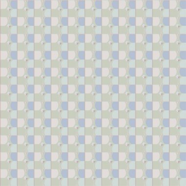 Soyut geometrik şekilli kusursuz desen