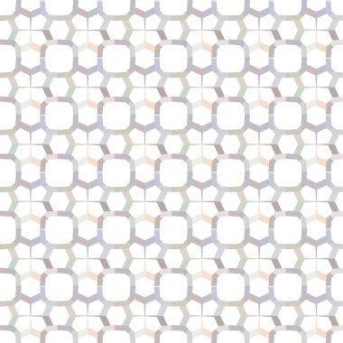 Geometrik süslemeli vektör deseni. Kusursuz tasarım dokusu 