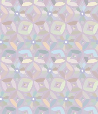 Geometrik süslemeli vektör deseni. Kusursuz tasarım dokusu 