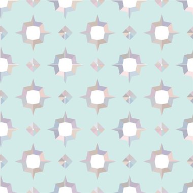 Geometrik süslemeli vektör deseni. Kusursuz tasarım dokusu