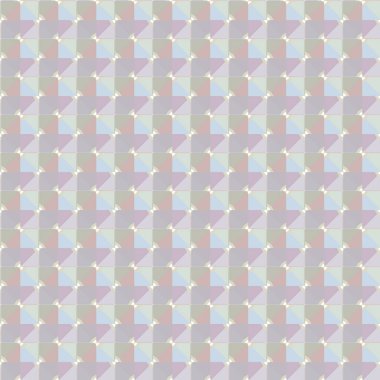 Geometrik süslemeli vektör deseni. Kusursuz tasarım dokusu