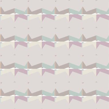 Geometrik süslemeli vektör deseni. Kusursuz tasarım dokusu 