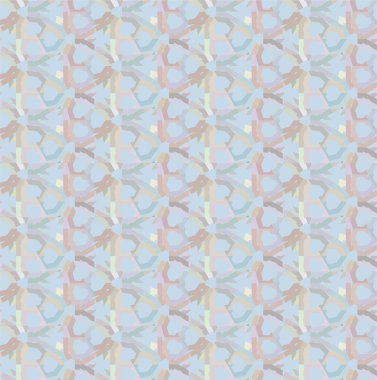 Geometrik süslemeli kusursuz desen. vektör illüstrasyonu