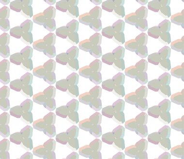 Geometrik süslemeli vektör deseni. Kusursuz tasarım dokusu 