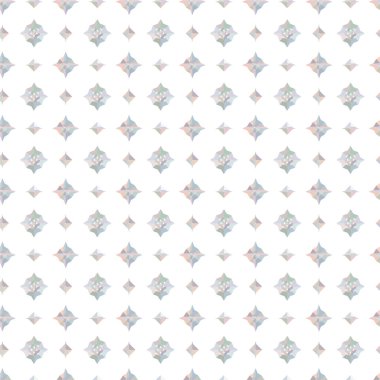 Geometrik süslemeli vektör deseni. Kusursuz tasarım dokusu