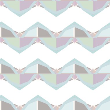 Geometrik süslemeli vektör deseni. Kusursuz tasarım dokusu 