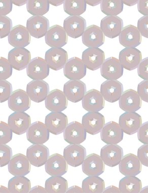 Soyut geometrik şekilli kusursuz desen