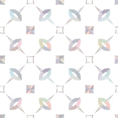 Soyut geometrik şekilli kusursuz desen