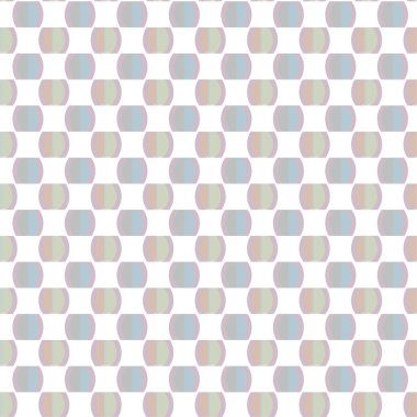 Geometrik süslemeli vektör deseni. Kusursuz tasarım dokusu 