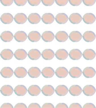 Geometrik yinelenen süs vektör deseni. Pastel tonları olan kusursuz tasarım dokusu